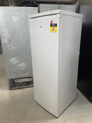 Factory second Haier 168L Upright Freezer HFZ-175 - Second Hand Appliances Geebung